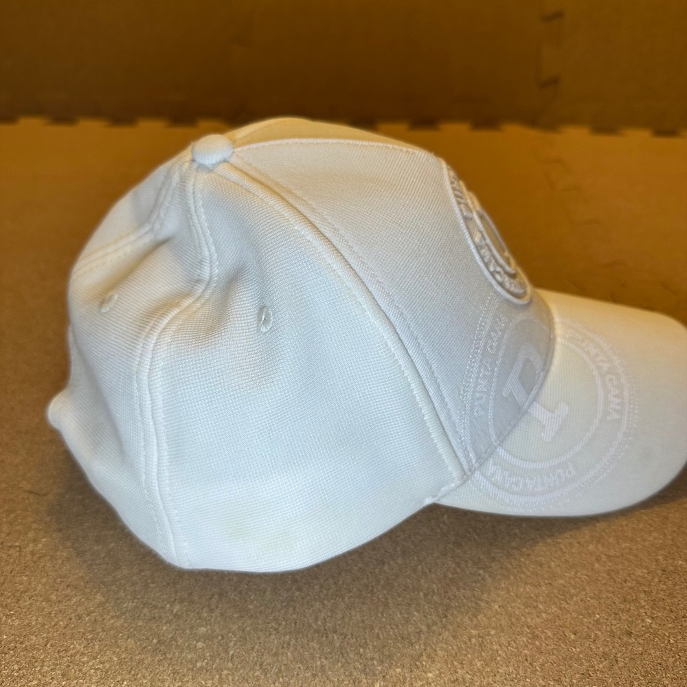 Robin Ruth Punta Cana Hat Unisex OS White Souvenir Baseball Cap Adjustable Logo - Picture 2 of 6